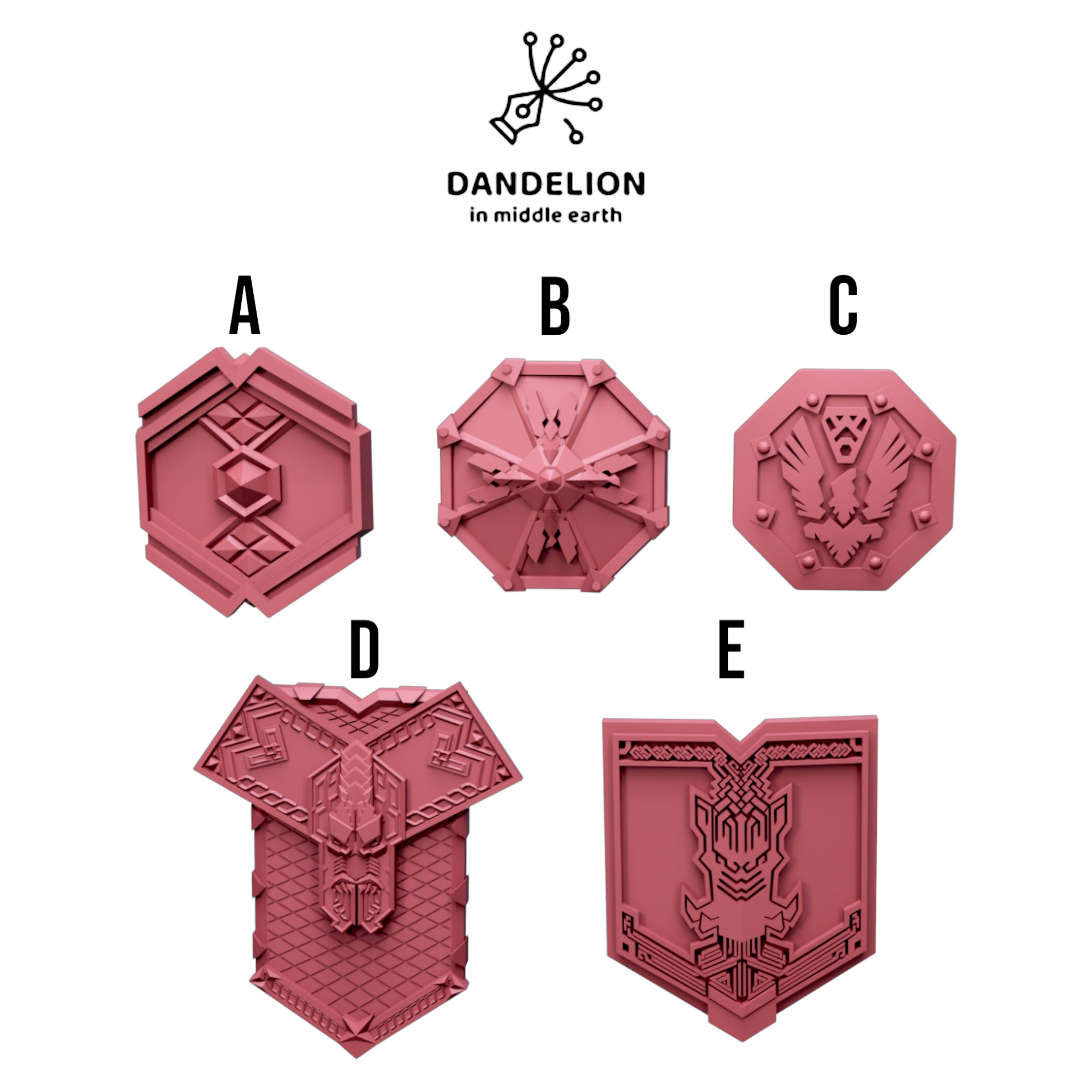 Dwarf of the Metal Mountain - Dwarven Shields